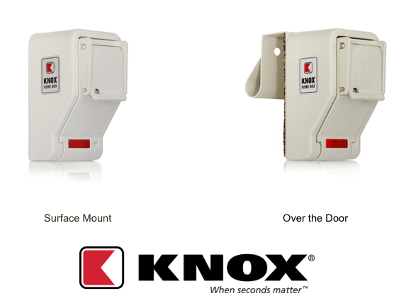 Surface Mount and Over-the-Door Residential Knox Boxes