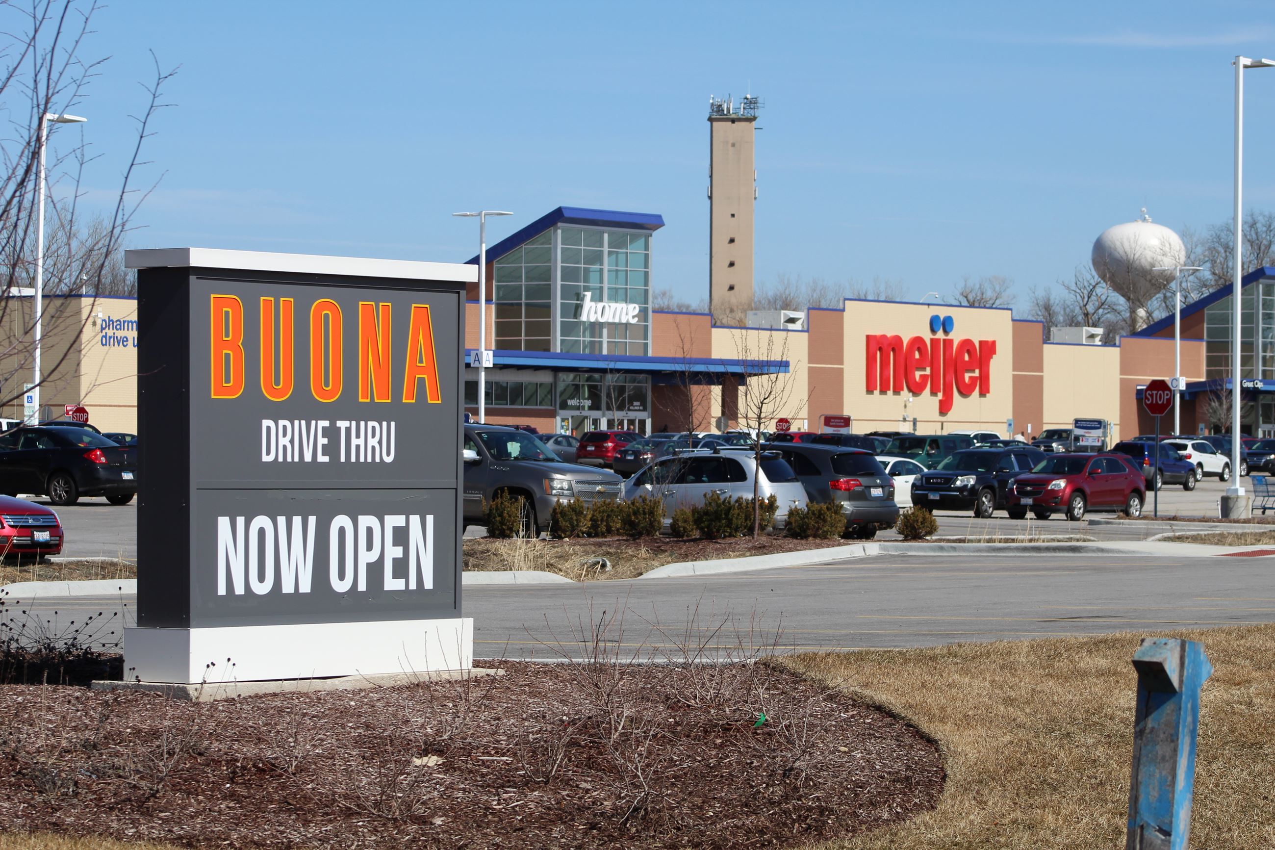 Photo of Meijer Development with Buona Beef Sign